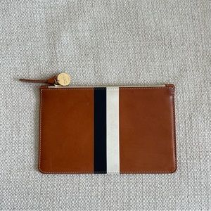 Clare V. Stripe pouch